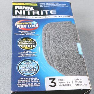Fluval Nitrite Remover Filter Pad 3 Pack for 106/107 & 206/207 Aquarium Canister